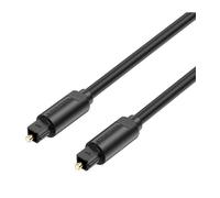 Cable de Audio de Fibra óptica Vention BAEBF/ 1m/ Negro