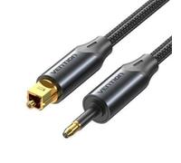 Cable de Audio de Fibra Óptica Vention BKCBG 1.5m Aleación de Aluminio Negro