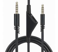 Cable de audio de repuesto compatible con auriculares Astro A10, A30 y A40 con función de control de volumen, 2 m/6,5 pies