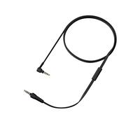 Cable de Audio de Repuesto con Micrófono Incorporado para Auriculares para MDR-100AAP/100ABN/100A/10R/1000X/XB950B1