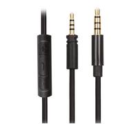 Cable de audio de repuesto de 1,8 m para auriculares Sennheiser Momentum (2.0) con micrófono