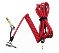 Cable de audio de repuesto de 3,5 mm y 6,5 mm para auriculares Beats By Dr. Dre Pro Detox