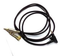 Cable de audio de repuesto NewFantasia compatible con Sennheiser PXC450, PXC350, PC350, HD380 PRO auriculares de cable trenzado para mejorar audio HiFi estéreo Cable 1.2 m/1.5 m/2 m/3 m