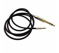 Cable de audio de repuesto para auriculares compatible con Philips Audio Fidelio X2HR, Audio Fidelio L2, SHP9600 Wired, SHP9500, SHP9500S, 1,2 metros/4 pies