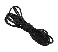 Cable de audio de repuesto para auriculares G Pro X G233 G433, cable auxiliar de nailon con control de volumen y silencio, chapado en oro, cable jack de 3,5 mm, micrófono largo de 2 metros para