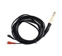 Cable de audio de repuesto para auriculares HD, cable de actualización de auriculares de 2 metros, cable adaptador de 3,5 mm a 6,35 mm, cable de repuesto estilo Sennheiser, extensión de auriculares