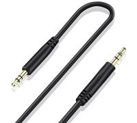 Cable de Audio de Repuesto para Auriculares Sony Cable Auxiliar 3,5 mm a 3,5 mm Jack Compatible con Sony WH-1000XM5 WH-1000XM4 WH-1000XM3 WH-CH720N Beats Solo 2 Solo 3 Solo 4 Studio3 (Sin Micrófono)