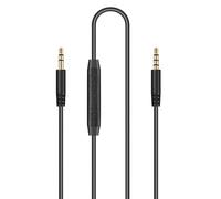 Cable de audio de repuesto para auriculares Sony de 3,5 mm a 3,5 mm, compatible con Sony WH-1000XM5 WH-1000XM4 WH-1000XM3 WH-CH720N ULT WEAR WH-CH710N WH-XB910N con micrófono en línea y control de