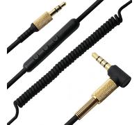 Cable de audio de repuesto para Marshall Major II Monitor MID auriculares con micrófono y control de volumen remoto