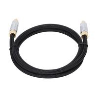 Cable de audio digital óptico S/PDIF Toslink, claridad sonora excepcional, elimina problemas eléctricos y bucles de tierra, buen sonido, buen