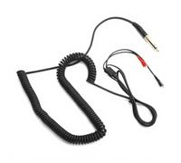 Cable de Audio en Espiral para Auriculares con Adaptador para Restaurar el Sonido Real para Sennheiser HD25 / HD560 / HD540 / HD430 / HD250