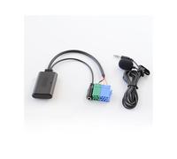 Cable de audio estéreo Bluetooth para coche Biurlink de 150 cm, micrófono, adaptador de llamadas para smartphone,