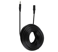 Cable de Audio estéreo de Alta fidelidad Jack de 3,5 mm Cable Auxiliar Macho a Hembra Cable de extensión de Audio con Sonido estéreo de Alta fidelidad para Auriculares de teléfono Inteligente 15M