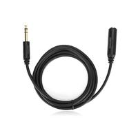 Cable de Audio Estéreo Macho a Hembra de 6.35mm, Cable de Extensión de Audio PVC de Alto Rendimiento de Transmisión, Alambre de Audio para Tarjetas de Sonido, Guitarra Eléctrica, 6m 1.8m 4.5m(6m)