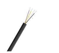 Cable de Audio for Altavoz 5m, 2/3/4/5/6/7/8 Conductor, eléctrico Redondo Flexible for automóvil, for Altavoces Ligeros(4 Core-Black 5m,20 AWG)