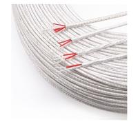 Cable de audio for bricolaje, blindado con PTFE OFC plateado de alta pureza, disponible de 2 a 6 núcleos.(0.2mm,3 CORES-1 M)