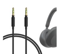 Cable de audio Geekria compatible con Sony ULT WEAR, WH-XB920N/XB910N, WH-1000XM6/1000XM5/1000XM4, INZONE H5, cable estéreo de nailon trenzado de 3,5 mm de repuesto (4 ft/1,2 m)