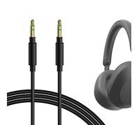Cable de audio Geekria compatible con Sony WH-1000XM6/1000XM5/1000XM4, XB920N/XB910N, CH720N y ULT Wear, cable estéreo de repuesto de 3,5 mm a 3,5 mm, 1,2 m