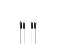 Cable de audio - HAMA - 2 conectores RCA macho - 1,5 m - Coaxial