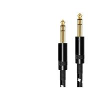 Cable De Audio Jack 6,5mm A, 6N OCC 1M,1,5M,2M,3M,10M For Micrófono, Guitarra, Amplificador, Reproductor CD, Altavoz(1.5m)
