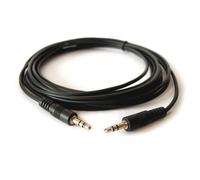 Cable de audio Kramer C-A35M/A35M-100 3,5mm macho a macho 30,5 m negro