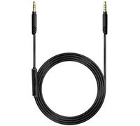 Cable de audio Linkidea con micrófono compatible con Soundcore Life Q20/Q30 Space Q45 H30i, ATH-WS990BT y WS660BT, AUX de 3,5 mm a 3,5 mm (1,5 m)