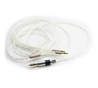 Cable de audio mejorado de 4,4 mm, equilibrado para auriculares Hifiman Ananda, Arya, Sundara, HE400SE, HE4XX, Edition XS (versión 2 x 3,5 mm), chapado en plata de cobre 6N