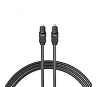 Cable de audio óptico digital para amplificadores, reproductores de DVD y decodificador de TV, 1 m y 1,5 m, compatible con reproductor de CD DA Converter Pro (1,5 m)