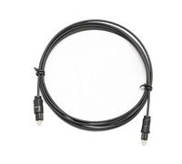 Cable de audio óptico digital Toslink chapado en oro 1 m, 15 m, 2 m, 3/5 m, 10 m, 15 m, 20 m, SPDIF MD DVD, cable chapado en oro (color: 1 m)