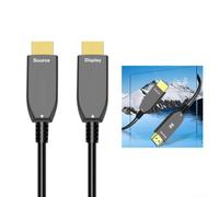 Cable de audio óptico para Toslink, 1 m, S/PDIF, fibra óptica, 1 m, para barra de sonido de cine en casa, cable óptico de 1 m para equipo de TV estéreo para cable Hifi S/PDIF, fibra óptica, 1 m