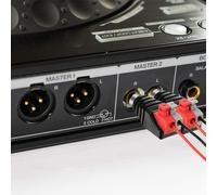 Cable de audio para altavoces con conector RCA macho y hembra, ideal para cine en casa y sistemas de videovigilancia, diseño profesional, paquete de