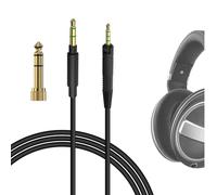 Cable de audio para auriculares Geekria, compatible con Sennheiser HD 620S/599/599SE/598/560S/400PRO/579/569/550/505, cable de repuesto 3,5 mm a 2,5 mm estéreo (1,2 m)
