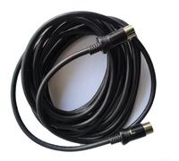Cable de audio para coche de 5 m con conectores DIN macho a macho de 13 pines para radios Clarion y Kenwood, diseñado para conexión a reproductores de CD y sistemas de sonido