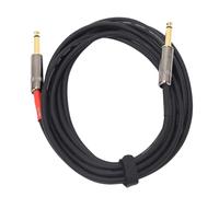 Cable de Audio para Guitarra Eléctrica, Conector de 1/4 pulg., Blindaje en ángulo Recto, Reducción de Ruido, Cable de Audio para Guitarra Eléctrica para bajo, Teclado, Tambor