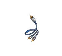 Inakustik Premium - Cable de audio y subwoofer (1 conector RCA, 2 conectores RCA, 3 m)