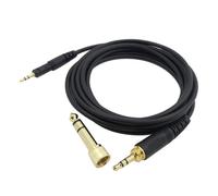 Cable de audio universal con conector de 3,5 mm para auriculares Audio-Technica ATH-M50X, M40X, M60X y M70X.