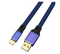 Cable De Audio USB DAC Digital De Alta Fidelidad 6N OCC, Opciones De Conector Múltiple AA AB AC CB CC, Cable De Datos De Gama Alta Tipo A A Tipo B(USB A to C-1.5m)