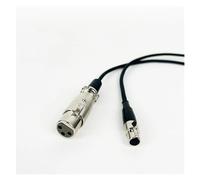 Cable de Audio XLR 3 pines macho a hembra, línea cobre blindado con lámina aluminio for cámaras micrófono(3P XLR F Mini XLR F,8m)