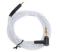 Cable de Auriculares Balanceado de 2,5 Mm a 4,4 Mm con Núcleo Plateado para Mayor Claridad de Sonido para HD599 HD598, Adecuado para Auriculares HD558 HD518 HD569, Cable Resistente para Uso