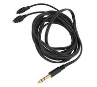 Cable de Auriculares de Cobre OFC Premium para Sennheiser HD650 HD600 HD580, Mejora la Resolución del Sonido, Cable Negro de 3 M de Largo
