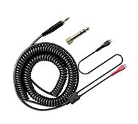 Cable de auriculares negro para Sennheiser HD 25-SP HD 222 HD 224 HD 230 HD 250 HD 250 HD 250 Linear II HD 414 HD 414 SL