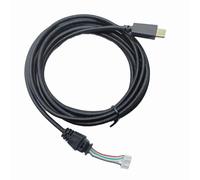 Cable de auriculares tipo C para auriculares ROG Delta/ROG Delta S. Cable de repuesto para reparaciones y proyectos de bricolaje.