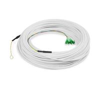 Cable de bajada FTTH Digitus monomodo 4 fibras LC/APC 50 m