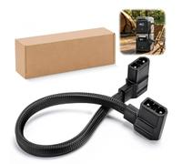 Cable de batería adicional compatible con EcoFlow Delta 2/3, XT150 macho a | Cable trenzado de 20 pulgadas compatible con EcoFlow Delta 2 Max, Delta Max, Delta 3 Plus, Delta 3 1500, Wave 2/3