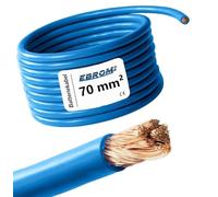 Cable de batería azul H07V-K 4-6 - 10-16 - 25 - 35 - 50 - 70-95 mm² - Cable de batería 99,9% cobre - Metro 4 mm2 6 mm2 10 mm2 16 mm2 25 mm2 35 mm2 50 mm² 70 mm². - Caravanas, camiones, barcos