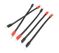 Cable de batería de 5 piezas cable batiente 4 kit de alambre de cobre puro con solapas para CA 36 V 48 V, #011