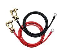 Cable De Batería Extensión Flexible Y Resistente De 2 Piezas Para Intenso | Cable Extensor para Batería para Moto, Camión, Camión Articulado, Alternador,