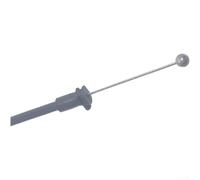 Cable de bloqueo de capó para Porsche para MACAN 2014-2025, arnés de cables de repuesto para capó del motor, OEM 95B823529A 95B823529B, material ABS, negro