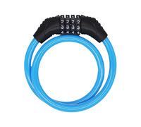Cable de bloqueos de bicicletas, bloqueo de seguridad de ciclismo, bloqueo de bicicleta combinación de 65 cm/25.59 pulgadas Build