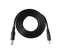 Cable de Cabeza Macho Doble DC4017 a DCDC5521 / DC5525 para enrutador, cámara, Luces LED, Cable Conector Macho Doble alimentación de cámara de 100M